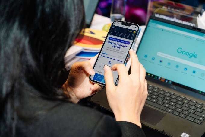 Sản phẩm của liên quân trường Đại học FPT, Đại học Kinh tế Quốc dân giành Quán quân FPT Biz Talent 2025. Ảnh: FPTU