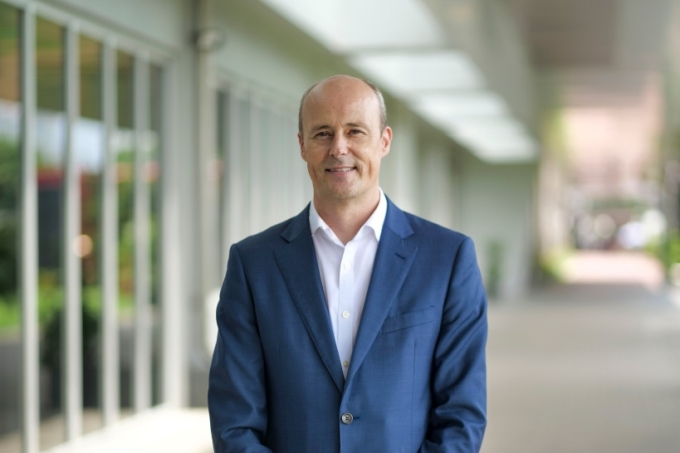 Giáo sư Scott Thompson-Whiteside - Tổng giám đốc Đại học RMIT Việt Nam. Ảnh: RMIT