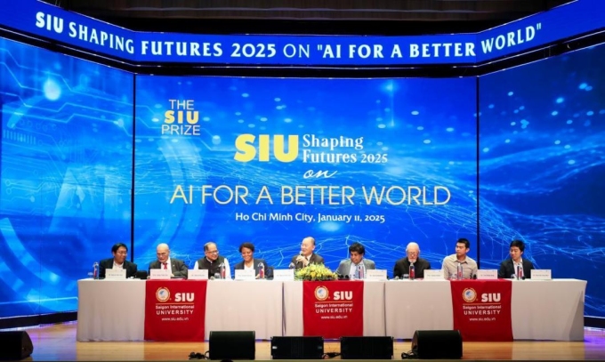 Chuỗi sự kiện học thuật tại SIU Prize Week quy tụ nhiều diễn giả quốc tế về khoa học sức khỏe và AI. Ảnh: SIU