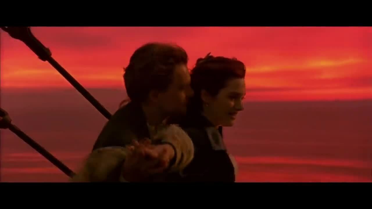 Kate Winslet - Leonardo DiCaprio trong phim "Titanic"