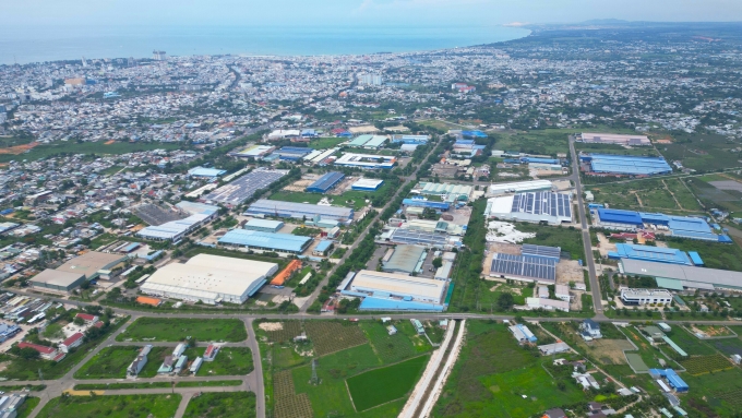 Khu công nghiệp Phan Thiết, tỉnh Lâm Đồng. Ảnh: Việt Quốc