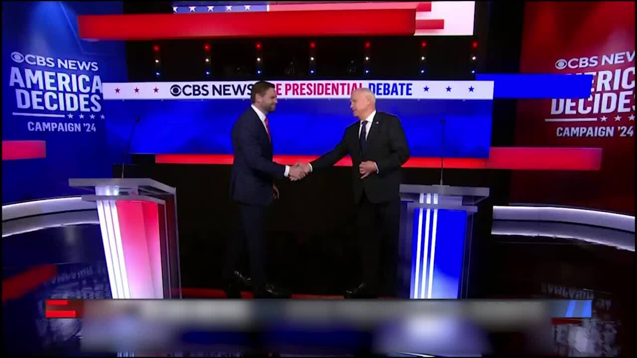 Những điểm nhấn trong màn tranh luận của phó tướng Trump - Harris