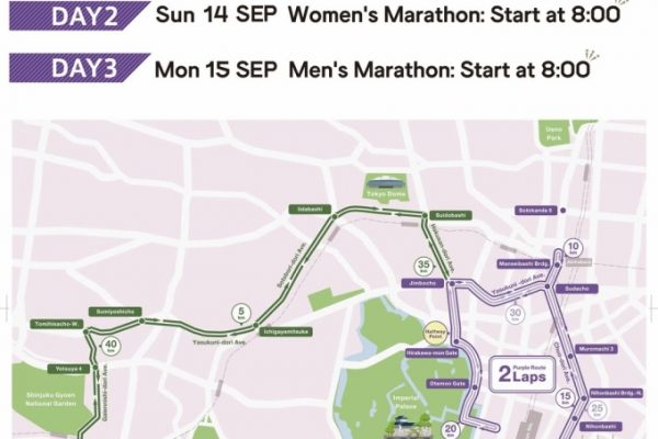 Tokyo VĐTG: Lộ trình marathon đầy thử thách
