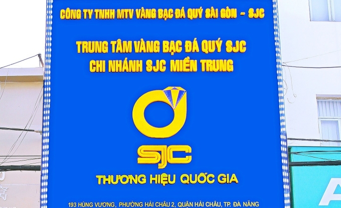 Chi nhánh SJC Miền Trung. Ảnh: SJC