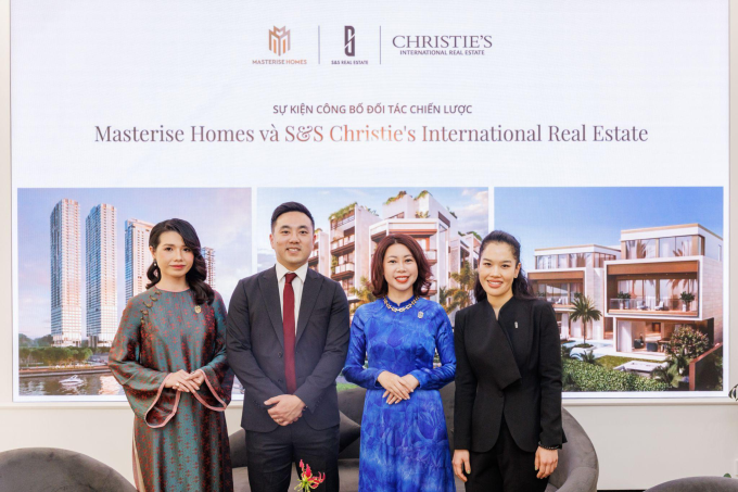 Masterise Homes hợp tác chiến lược với Christie’s International Real Estate. Ảnh: Masterise Homes