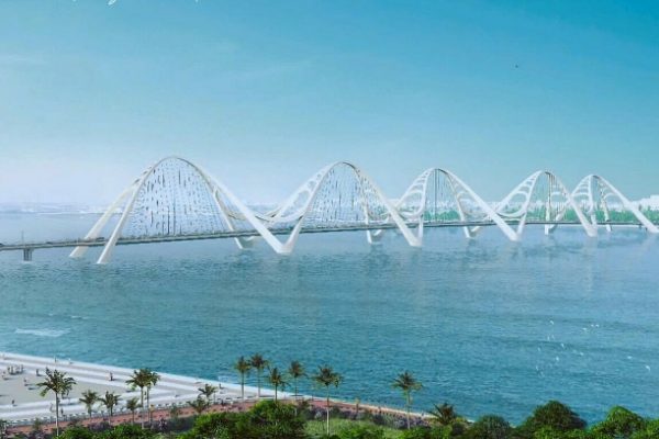 Khởi công cầu vượt biển Rạch Giá lấy ý tưởng từ mái tóc nữ anh hùng