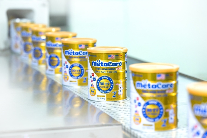 Sản phẩm Metacare Opti với 30 tỷ lợi khuẩn Postbiotic, hỗ trợ trẻ hệ tiêu hóa khỏe. Ảnh: Nutricare
