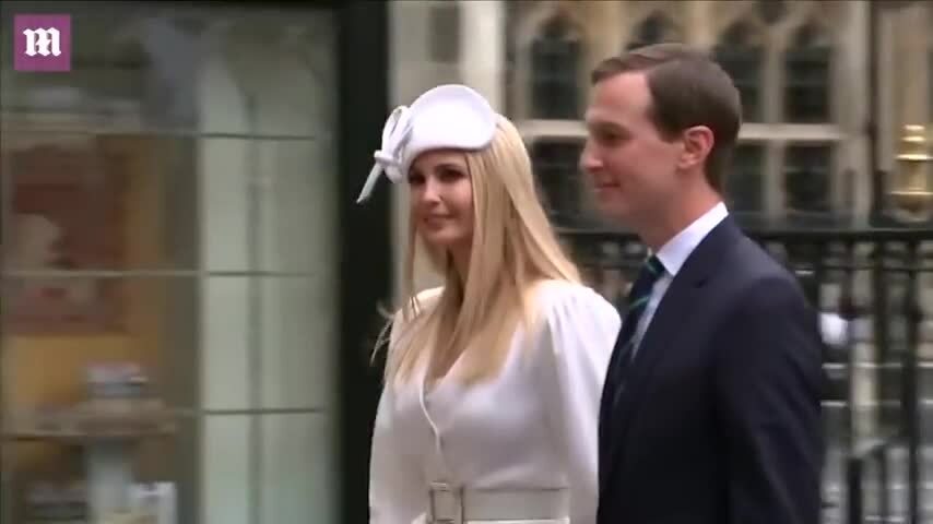 Vợ chồng Ivanka Trump tới London