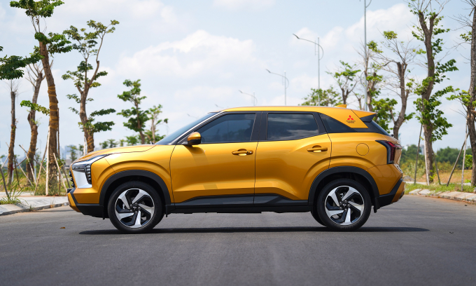 Mitsubishi Xforce lăn bánh tại TP HCM. Ảnh: Phạm Trung