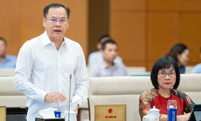 Thứ trưởng Công an Nguyễn Văn Long. Ảnh: Phạm Thắng