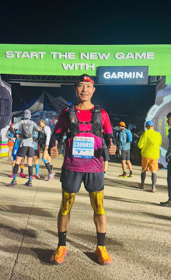 Runner đến từ miền Tây cũng thường xuyên đi giải trail. Ảnh: Nhân vật cung cấp