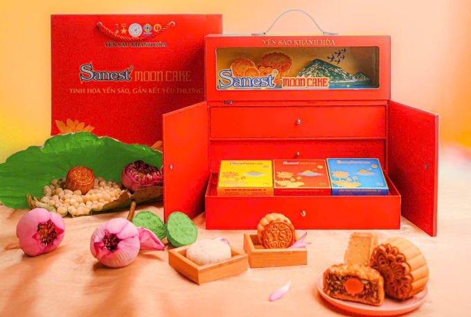 Thương hiệu cải tiến bao bì bắt mắt hơn mọi năm. Ảnh: Yến Sào Khánh Hòa