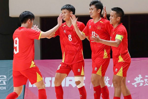 Futsal Việt Nam đại thắng 9-1 tại giải châu Á: Tin thể thao