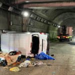 Tai nạn ở Nhật: Xe chở người Việt lật, một người tử vong