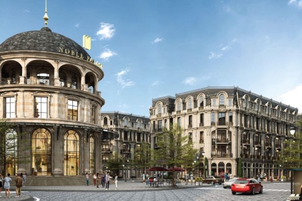 Nhà phố Noble Palace Tây Thăng Long 100m2: Giá từ 19.8 tỷ