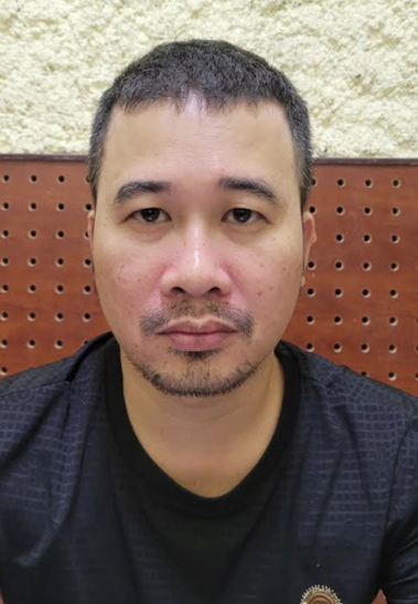 Nghi can Nguyễn Thanh Trung. Ảnh: Công an cung cấp