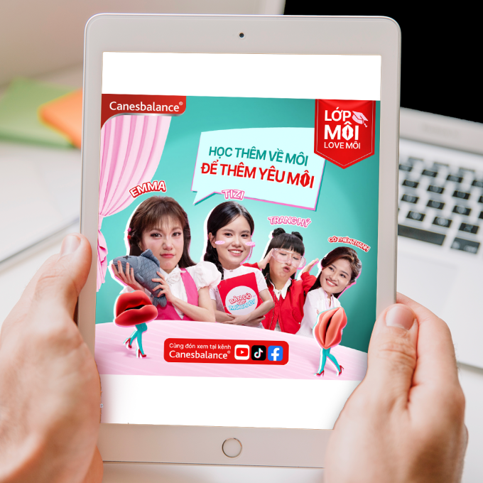 Lớp môi love môi - series từ Canesbalance - là nơi các nàng được tiếp cận kiến thức đúng và được lắng nghe, chia sẻ về vùng môi dưới. Ảnh: Canesbalance