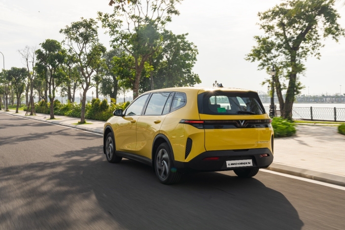 Mẫu MPV 7 chỗ thuần điện được thiết kế nhằm tối ưu không gian bên trong cabin. Ảnh: Tuấn Vũ