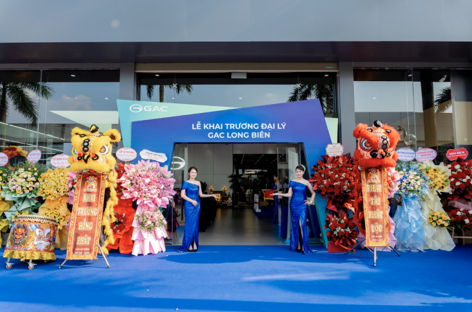 Lễ khai trương GAC Long Biên tổ chức vào ngày 17/10. Ảnh: GAC