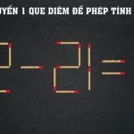Đố vui: Di chuyển 1 que diêm, đảo ngược thế cờ!