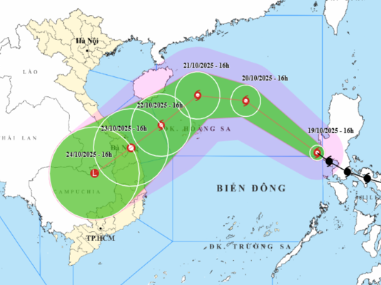 Bão Fengshen đổ bộ Biển Đông: Cảnh báo gió giật cấp 13