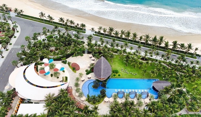 Không gian nghỉ dưỡng ven biển Costamigo tại Phan Thiết. Ảnh: Eras Land