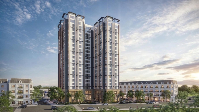 Phối cảnh 3D dự án chung cư Song Hong Diamond City. Ảnh: Địa ốc SGO