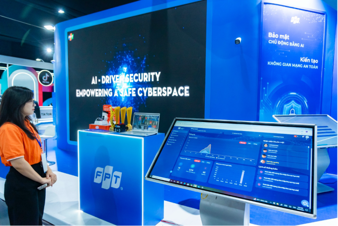 Nền tảng giám sát an ninh ứng dụng AI được triển khai trong một số dự án quốc gia. Ảnh: FPT