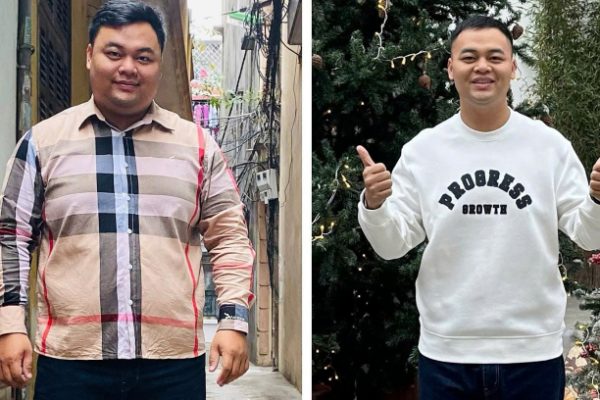 Giảm 40kg vì con: Hành trình lột xác của ông bố 117kg