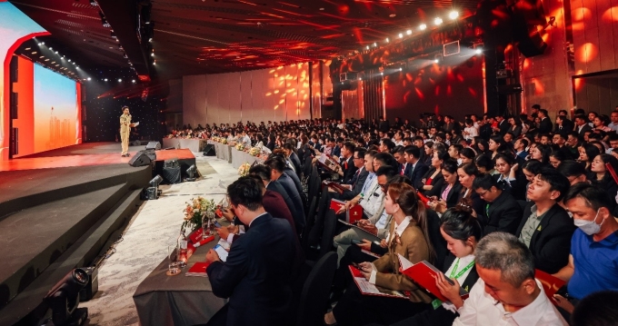 Sự kiện ra mắt Masteri Park Place thu hút đông đảo khách hàng, nhà đầu tư. Ảnh: Masterise Homes