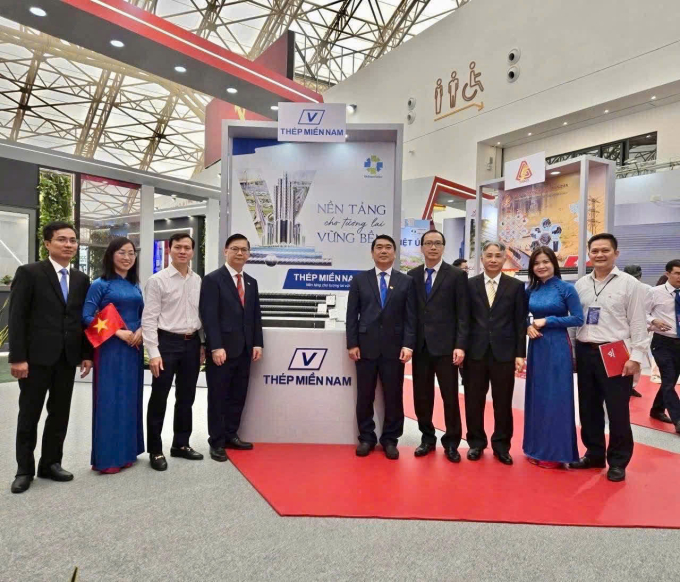 4. Thép Miền Nam viết tiếp câu chuyện về một doanh nghiệp có trách nhiệm với cộng đồng tại Triển lãm A80. Ảnh: