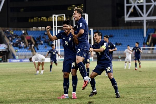 Thái Lan 6-1 Đài Loan: Đầu bảng vòng loại Asian Cup 2027