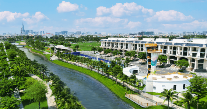 60% diện tích tại Van Phuc City dành cho mảng xanh và mặt nước. Ảnh: VPG