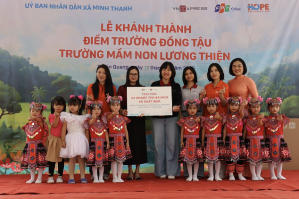 Tuyên Quang: Khánh thành điểm trường mới cho học sinh vùng cao