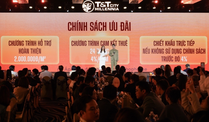 Bộ chính sách đòn bẩy kép tại dự án T&T City Millennia. Ảnh: T&T Group