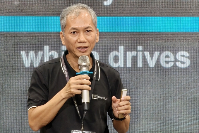 Tổng giám đốc Marvell Việt Nam Lê Quang Đạm. Ảnh: Trọng Đạt