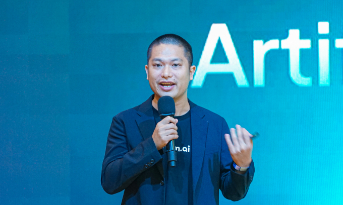 Ông Viển Trần, đồng sáng lập kiêm CEO Filum.ai. Ảnh: Bảo Lâm