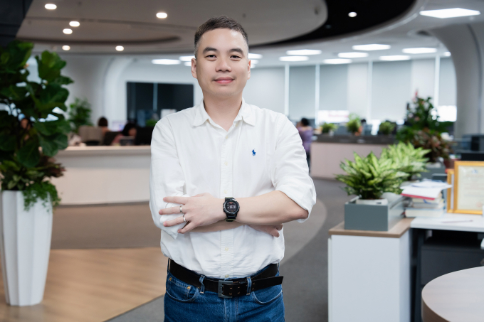 Ông Nguyễn Anh Đức, Giám đốc FPT Camera và FPT Smart Home. Ảnh: Tùng Đinh