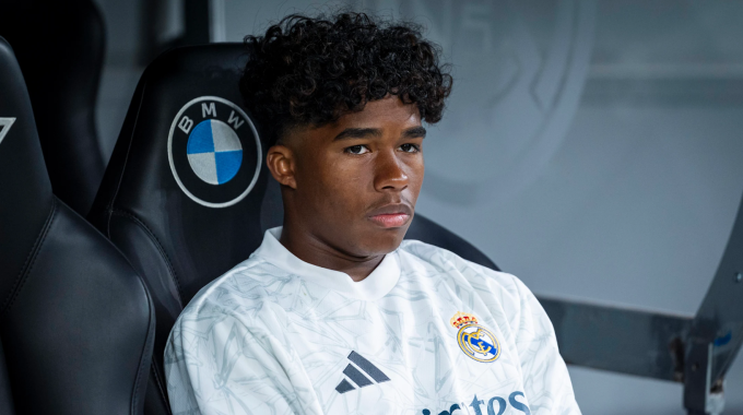 Endrick không ra sân 154 ngày, tức hơn 5 tháng qua, tại Real Madrid. Ảnh: Imago