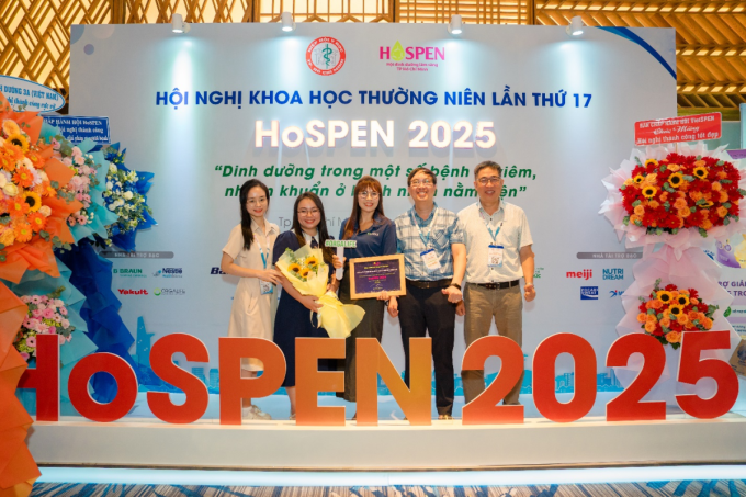 Orgalife đồng hành cùng Hội nghị khoa học HoSPEN 2025. Nguồn: Orgalife