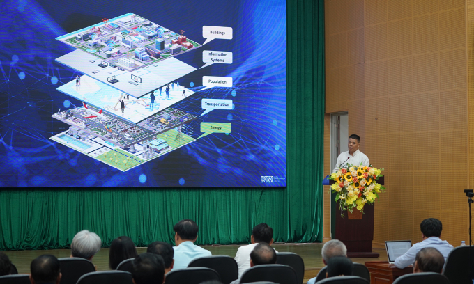 Ông Trương Anh Quân chia sẻ tại sự kiện. Ảnh: Lưu Quý