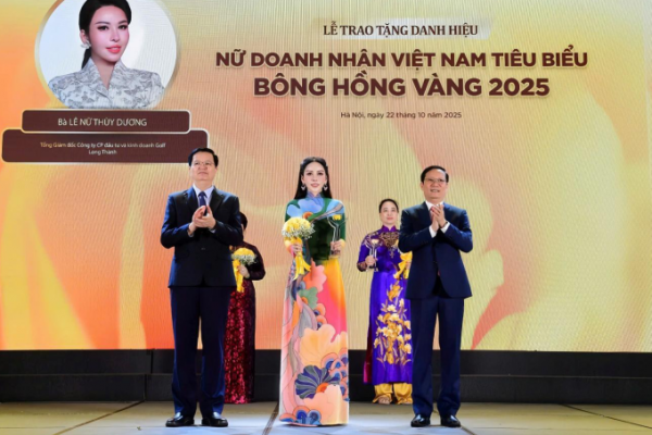 KN Holdings: Phó Chủ tịch Top 10 Nữ Doanh Nhân Tiêu Biểu 2025
