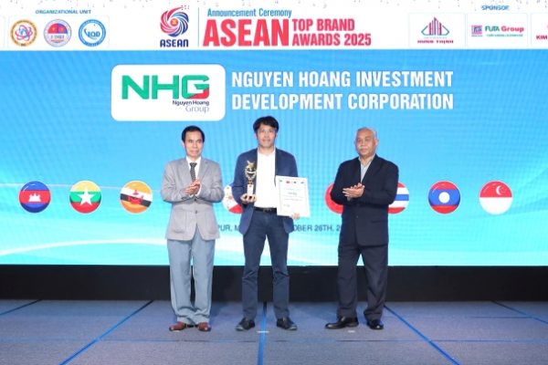 Nguyễn Hoàng vào Top 10 Thương hiệu Uy tín ASEAN 2025
