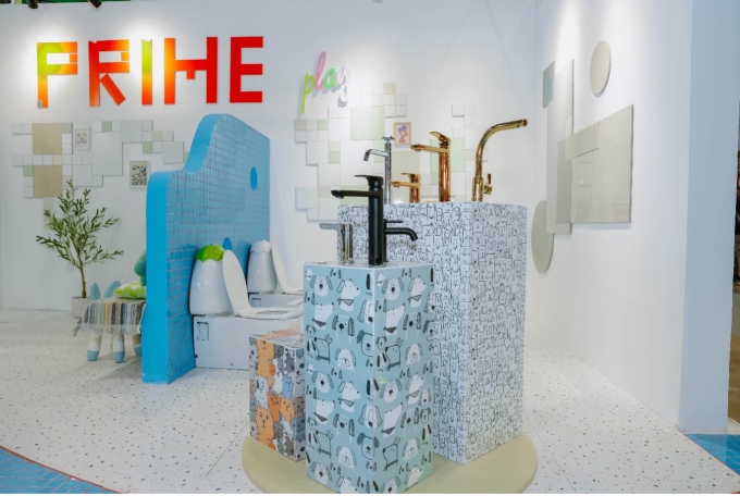 Góc không gian Play với màu sắc tươi sáng. Ảnh: Prime