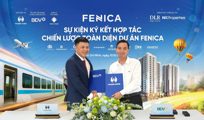 Ngân hàng BIDV trở thành đơn vị tài trợ tín dụng và bảo lãnh cho dự án. Ảnh: Fenica