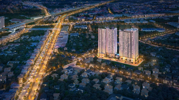 Dự án có vị trí liền kề tuyến metro Suối Tiên - Thủ Dầu Một. Ảnh: Fenica