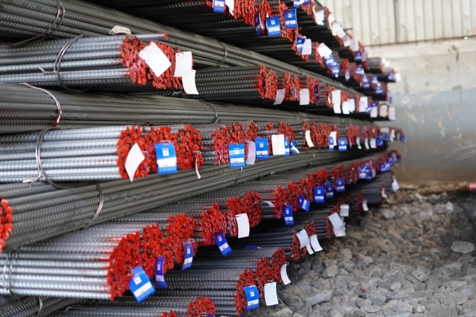 Các sản phẩm thép do đơn vị sản xuất. Ảnh: Shengli