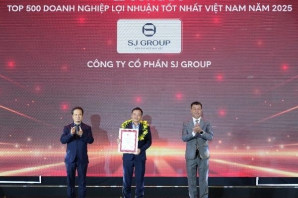 SJ Group: Top doanh nghiệp lợi nhuận tốt 2025