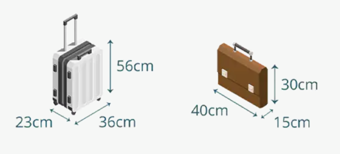 Quy định của Vietnam Airlines với hành lý xách tay và phụ kiện.