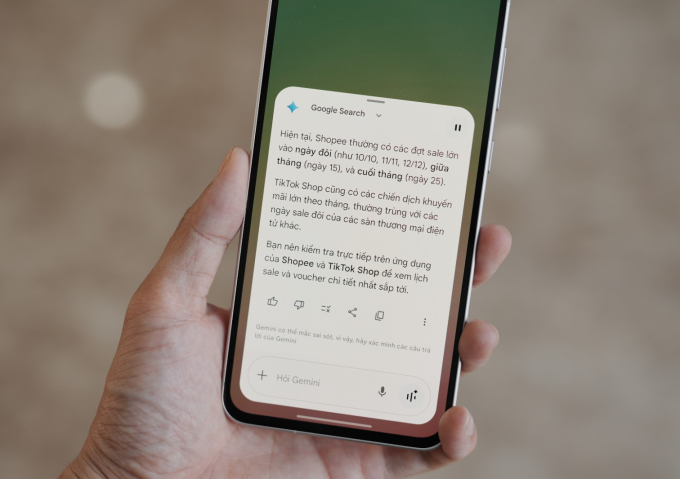 AI đưa ra tư vấn cho người dùng. Ảnh: Samsung